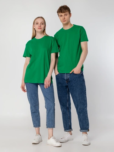 Футболка унисекс Regent 150, темно-зеленая Футболка унисекс Regent 150, темно-зеленая