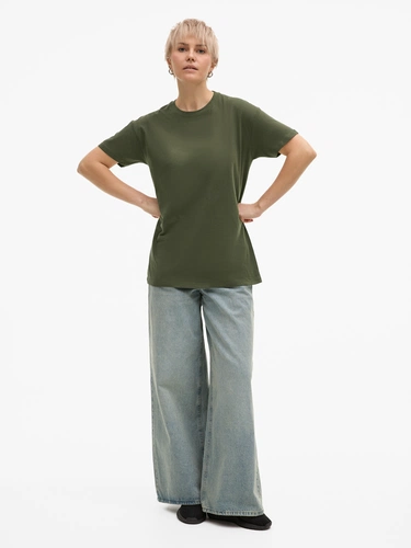 Футболка унисекс Regent 150, темный хаки Футболка унисекс Regent 150, темный хаки