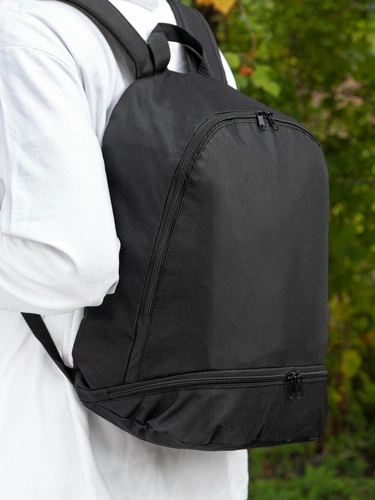 Рюкзак спортивный Athletic, черный Рюкзак спортивный Athletic, черный