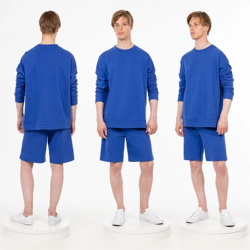 Свитшот унисекс S2, синий Свитшот унисекс S2, синий