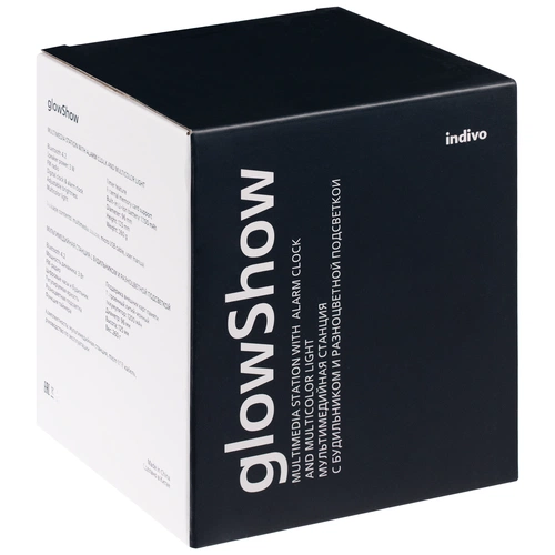 Мультимедийная станция с подсветкой glowShow, белая Мультимедийная станция с подсветкой glowShow, белая