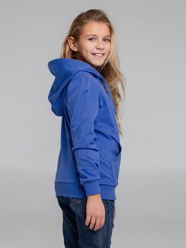 Худи детское Kirenga Kids 2.0, ярко-синее Худи детское Kirenga Kids 2.0, ярко-синее