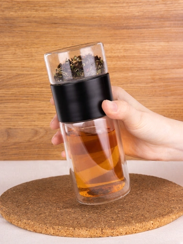 Бутылка для заваривания Cultivar, черная Бутылка для заваривания Cultivar, черная