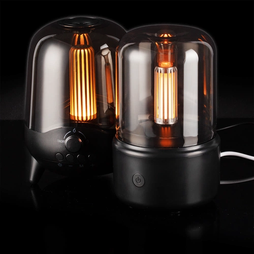 Увлажнитель-ароматизатор с подсветкой mistFlicker, черный Увлажнитель-ароматизатор с подсветкой mistFlicker, черный
