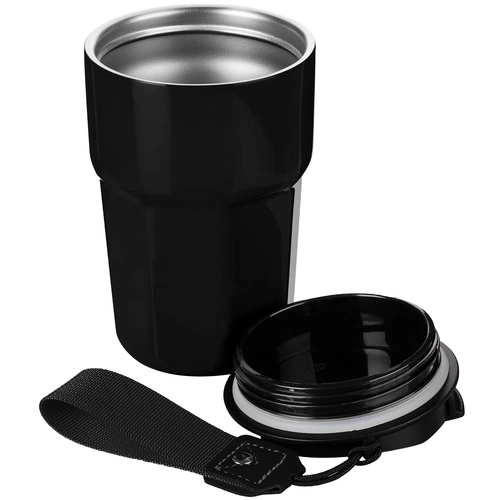 Термостакан Freshbrew, черный Термостакан Freshbrew, черный