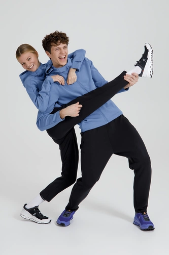 Куртка с капюшоном унисекс Begi, синяя Куртка с капюшоном унисекс Begi, синяя