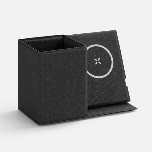 Складной органайзер с беспроводной зарядкой Midstream ver.2, серый Складной органайзер с беспроводной зарядкой Midstream ver.2, серый