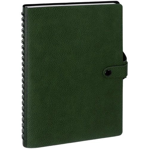 Ежедневник Strep Front на заказ, недатированный, зеленый Ежедневник Strep Front на заказ, недатированный, зеленый