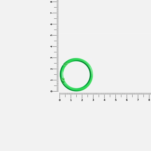Карабин-кольцо Claus, L, зеленый неон Карабин-кольцо Claus, L, зеленый неон