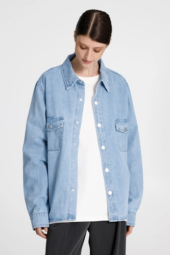 Куртка джинсовая O3, голубая Куртка джинсовая O3, голубая