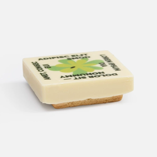 Печенье Dream White в белом шоколаде, квадрат Печенье Dream White в белом шоколаде, квадрат