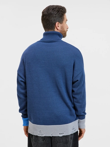 Свитер оверсайз Tricksy Net Grunge на заказ, акрил Свитер оверсайз Tricksy Net Grunge на заказ, акрил