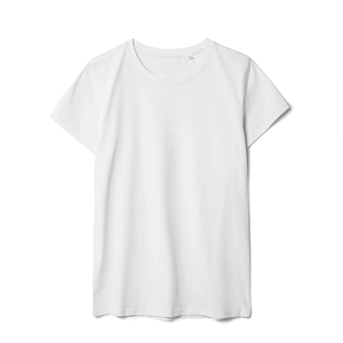 Футболка женская T-bolka Stretch Lady, белая Футболка женская T-bolka Stretch Lady, белая