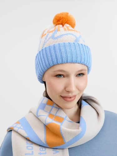 Шапка Joyful на заказ, полушерсть Шапка Joyful на заказ, полушерсть