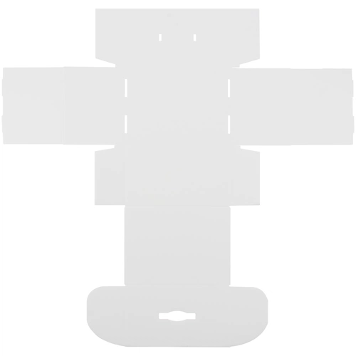 Коробка Matter High Light, белая с белой ручкой Коробка Matter High Light, белая с белой ручкой