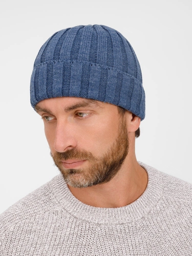 Шапка Metelitsa, синий меланж (джинс) Шапка Metelitsa, синий меланж (джинс)