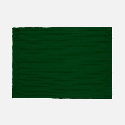 Плед Remitti, глубокий зеленый Плед Remitti, глубокий зеленый