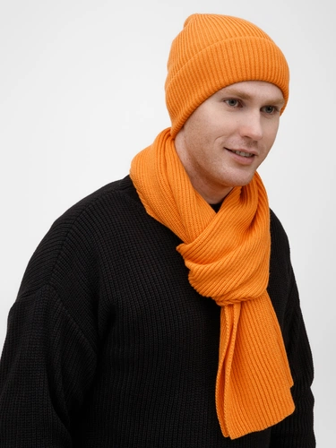 Шарф Nobilis Mono, оранжевый (абрикос) Шарф Nobilis Mono, оранжевый (абрикос)