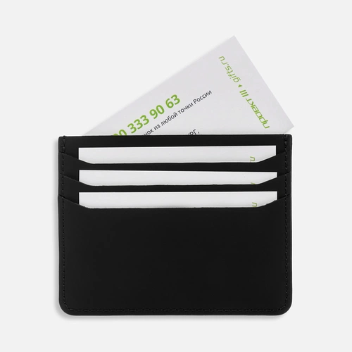 Чехол для карт Alaska, черный Чехол для карт Alaska, черный