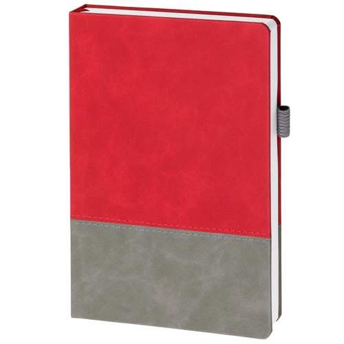 Ежедневник Horizon, недатированный, серый с красным Ежедневник Horizon, недатированный, серый с красным