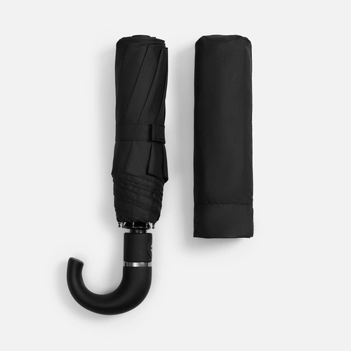 Зонт складной Hooklook, черный Зонт складной Hooklook, черный