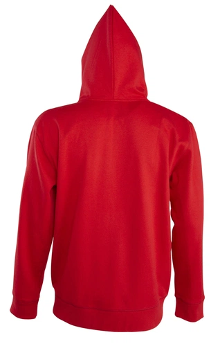 Толстовка мужская на молнии с капюшоном Seven Men, красная Толстовка мужская на молнии с капюшоном Seven Men, красная