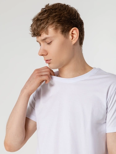 Футболка унисекс T-Bolka 160, белая Футболка унисекс T-Bolka 160, белая