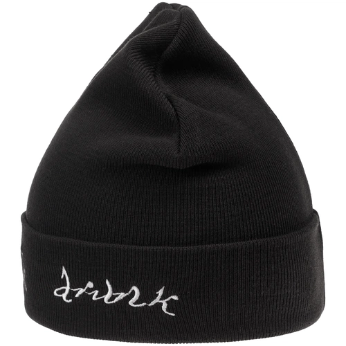 Шапка с вышивкой Drunk, черная Шапка с вышивкой Drunk, черная