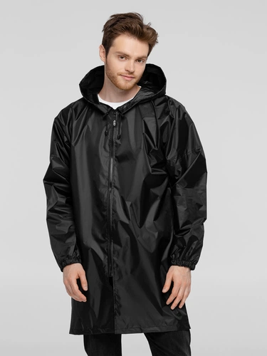 Дождевик «Да будет свет», черный Дождевик «Да будет свет», черный