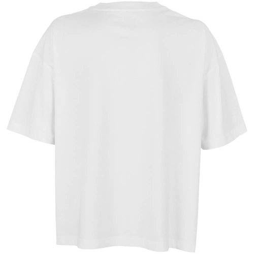 Футболка оверсайз женская Boxy Women, белая Футболка оверсайз женская Boxy Women, белая