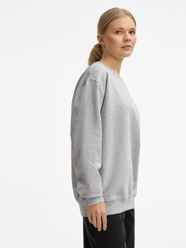 Свитшот унисекс Columbia, серый меланж Свитшот унисекс Columbia, серый меланж