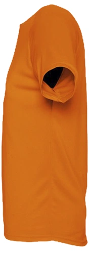 Футболка унисекс Sporty 140, оранжевая Футболка унисекс Sporty 140, оранжевая