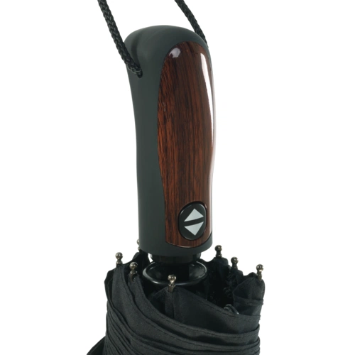 Зонт складной Stormmaster, черный Зонт складной Stormmaster, черный