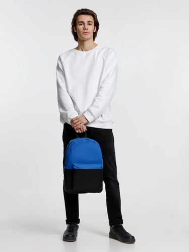 Рюкзак Base Up, черный с синим Рюкзак Base Up, черный с синим