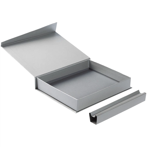 Коробка Duo под ежедневник и ручку, серая Коробка Duo под ежедневник и ручку, серая