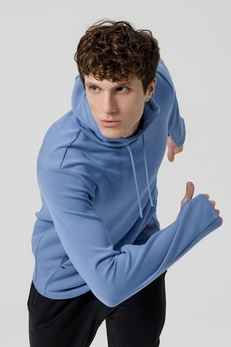 Худи унисекс Begi, синее Худи унисекс Begi, синее