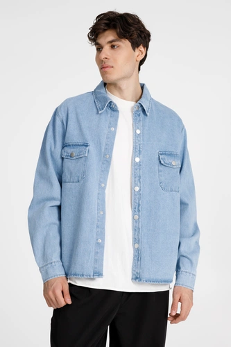 Куртка джинсовая O3, голубая Куртка джинсовая O3, голубая