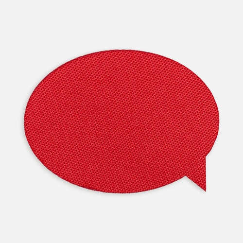 Наклейка тканевая Lunga Bubble, M, красная Наклейка тканевая Lunga Bubble, M, красная
