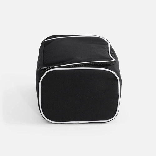 Сумка для обуви Equipex, черная с белым Сумка для обуви Equipex, черная с белым