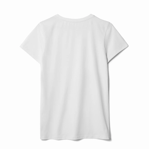 Футболка женская T-bolka Stretch Lady, белая Футболка женская T-bolka Stretch Lady, белая