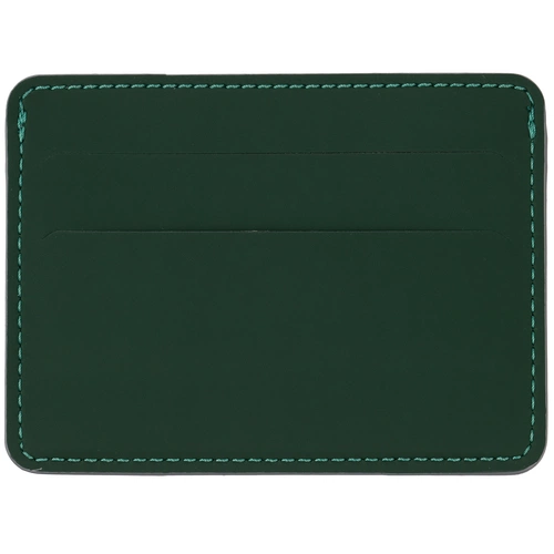 Чехол для карточек Shall Simple, зеленый Чехол для карточек Shall Simple, зеленый