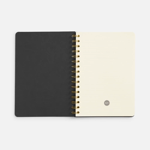 Ежедневник Spiral, недатированный, черный Ежедневник Spiral, недатированный, черный