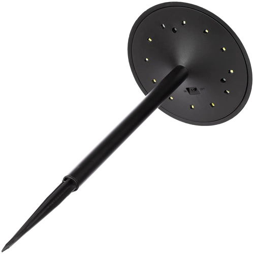 Светильник на солнечной батарее Ufology, темно-серый (графит) Светильник на солнечной батарее Ufology, темно-серый (графит)