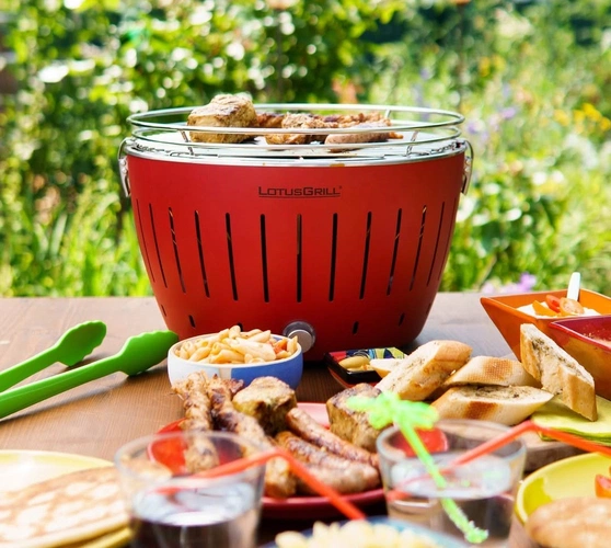 Угольный гриль Lotus Grill Classic, красный Угольный гриль Lotus Grill Classic, красный