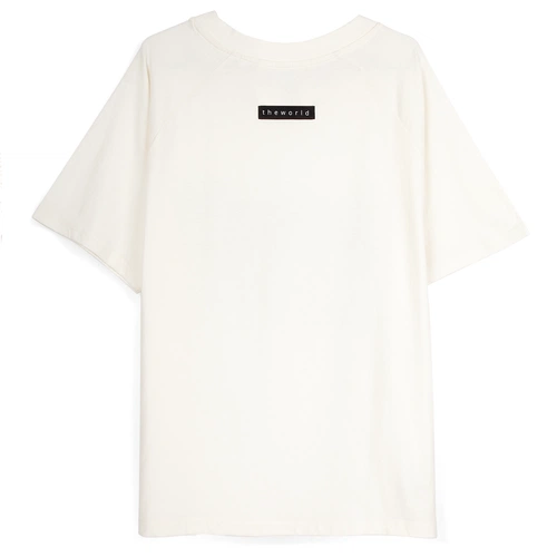 Футболка унисекс T2 с нанесением и кастомизацией, молочно-белая Футболка унисекс T2 с нанесением и кастомизацией, молочно-белая