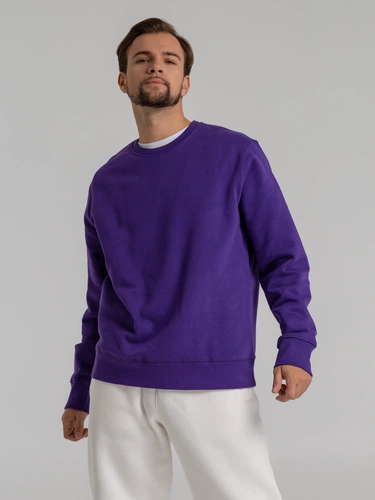 Свитшот унисекс King, фиолетовый Свитшот унисекс King, фиолетовый