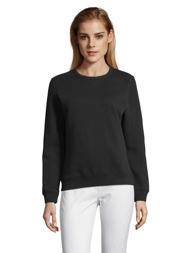 Толстовка женская Sully Women, черная Толстовка женская Sully Women, черная