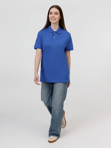 Рубашка поло унисекс Pacific, ярко-синяя (royal) Рубашка поло унисекс Pacific, ярко-синяя (royal)