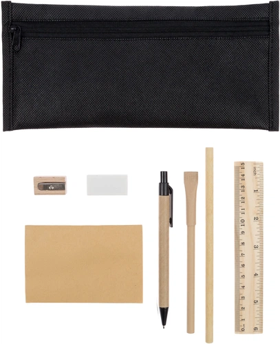 Канцелярский набор Scribe, с блокнотом, черный Канцелярский набор Scribe, с блокнотом, черный