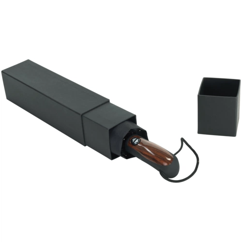 Зонт складной Stormmaster, черный Зонт складной Stormmaster, черный